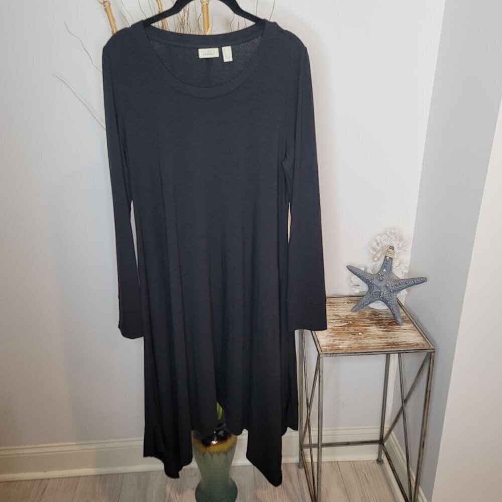 LOGO Layers By Lori Goldstein Dress Womens Medium